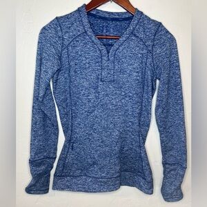 Outdoor‎ Research Melody Zip Neck Blue Women's Running Top XS